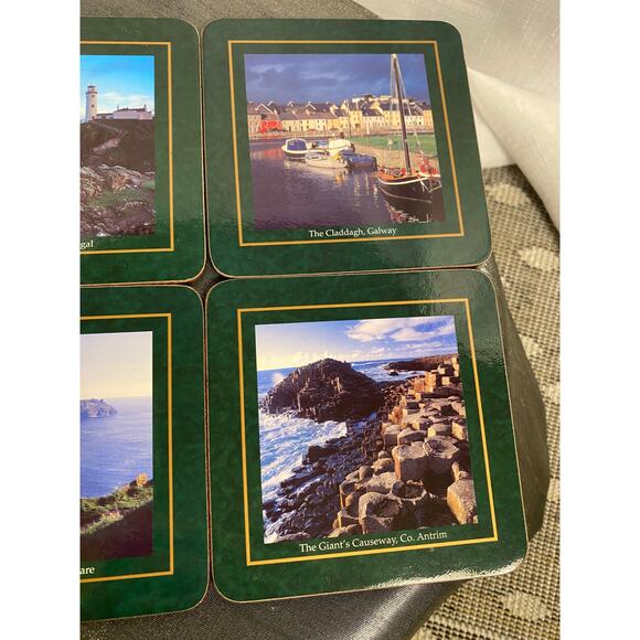 Boxed Set of 6 Coasters The John Hinde Tableware Collection VIEWS of Ireland EUC - Picture 9 of 16